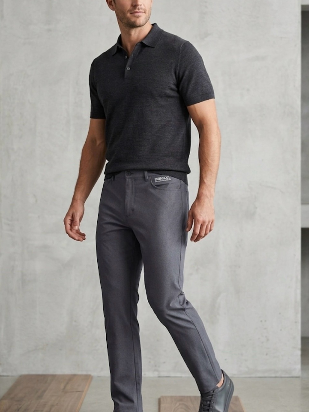NWT 32 Degrees Cool Men's Performance Pants - Grey, Size 36x32
